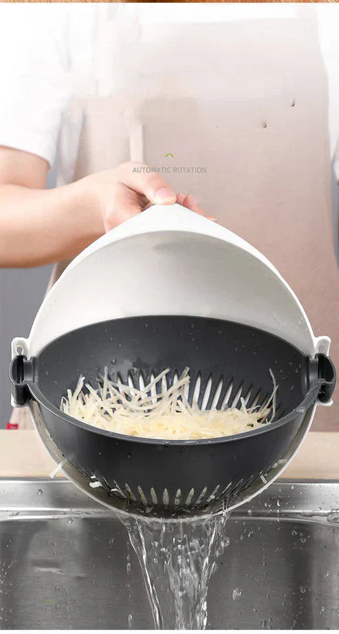 Wet Basket Vegetable Cutter & Strainer